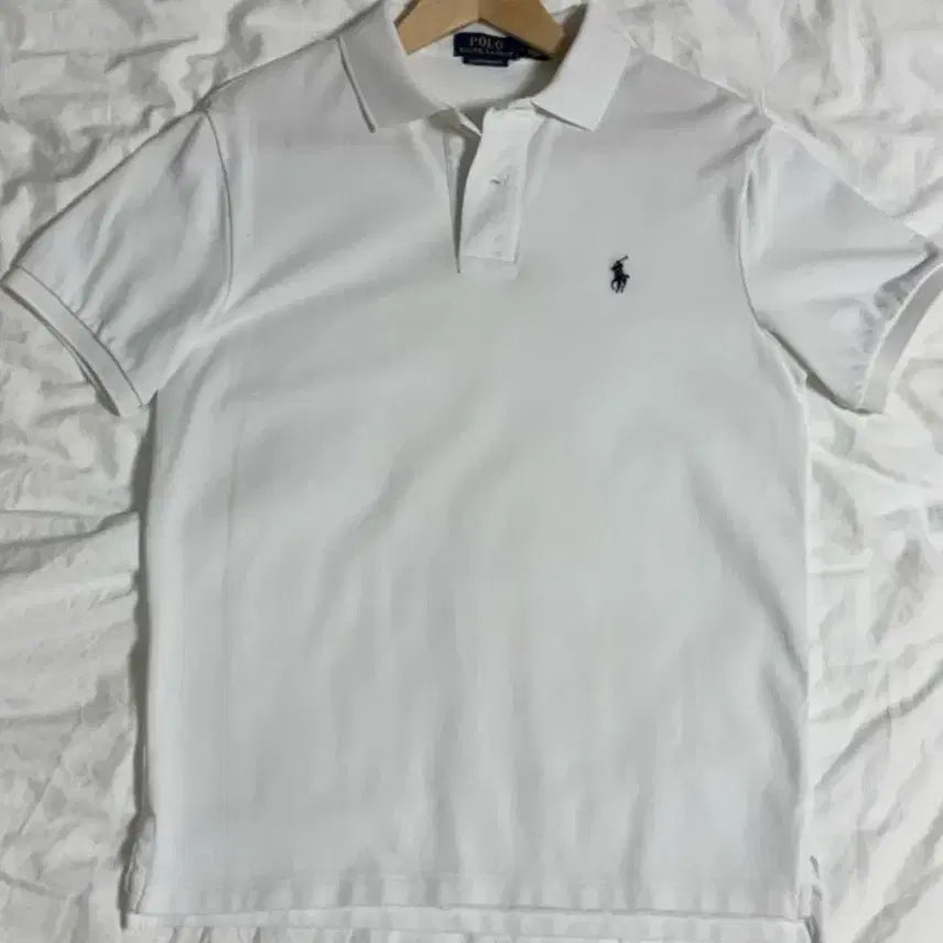 [BUNJANG] Polo Ralph Lauren Custom Slim Fit Cotton T-Shirt - Dark Navy / 폴로랄프로렌 폴로티 M