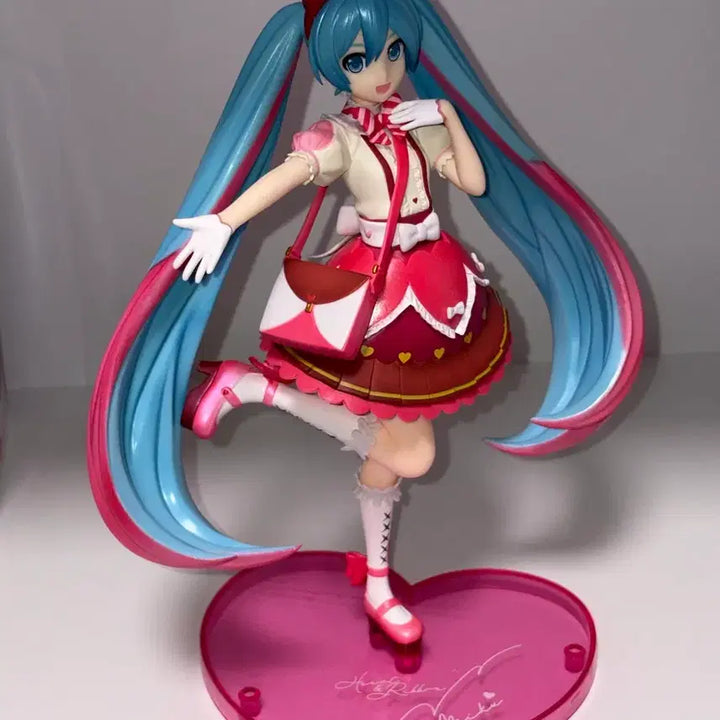 [BUNJANG] Sega SPM Hatsune Miku Ribbon Heart Valentine Figure / 하츠네 미쿠 리본하트 발렌타인데이 피규어 spm 세가 프디바