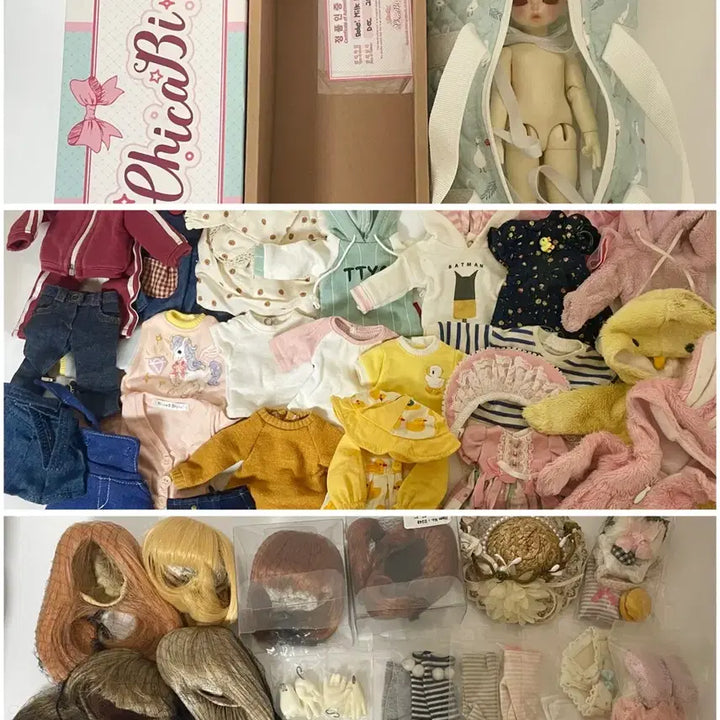[BUNJANG] Chika B Milk Baeky Limited Makeup Set Bundle Set / 급처 치카비 밀크베키 한정메쿠 사진구성 일괄