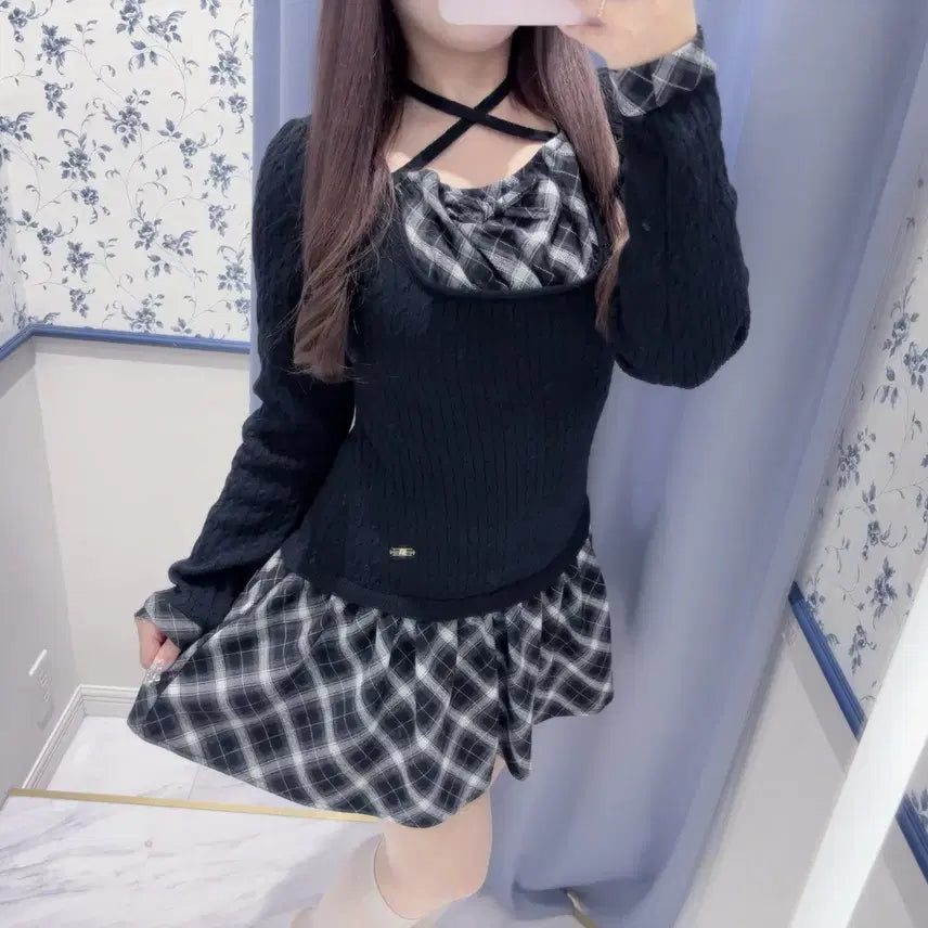 [BUNJANG] Evelyn Check Gingham Dress / evelyn 에블린 체크깅엄원피스
