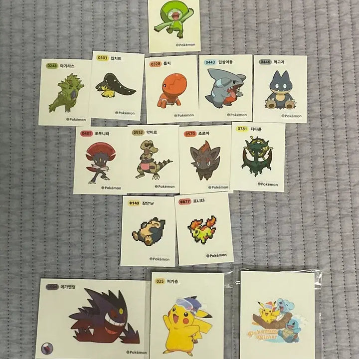 [BUNJANG] Pokemon Mega Gengar Giant Sticker / 포켓몬 메가팬텀 띠부씰 대왕 띠부씰 호빵 메가띠부씰