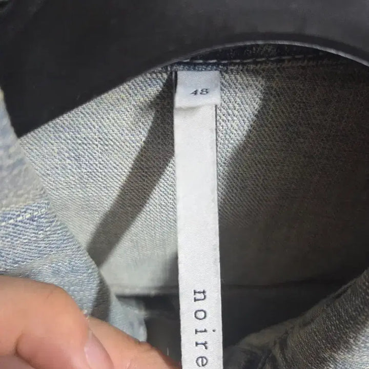 [BUNJANG] Noir Oversized Crop Denim Jacket (Blue) / 노이어 오버핏 크롭 데님 자켓 (블루) 48