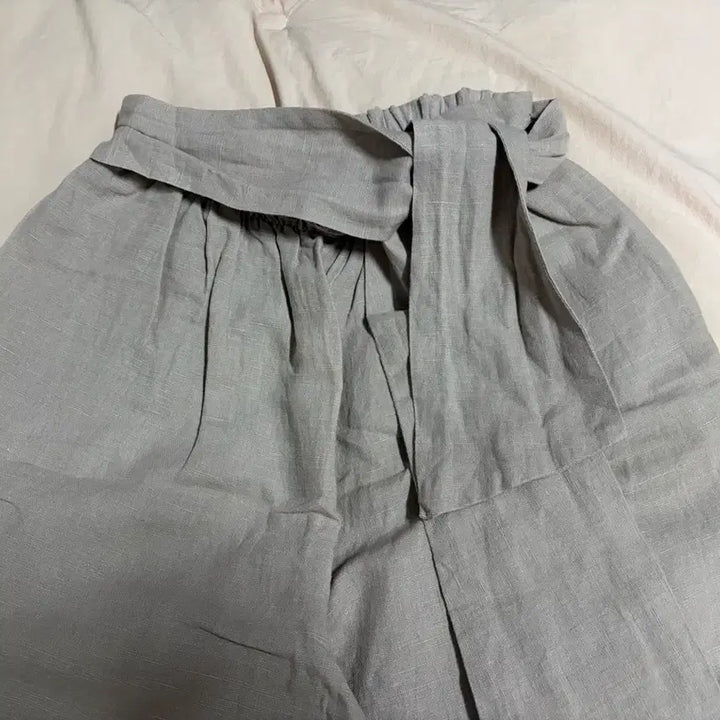 [BUNJANG] Linen Pants (Oat Grey, M) / 린넨 팬츠 (오트그레이, M)