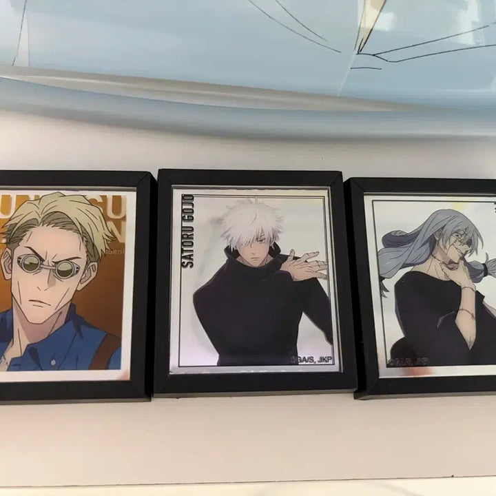 [BUNJANG] Jujutsu Kaisen Daikoryusen Baseyard Magnet Bundle Set - Gojo, Nanami, Mahito / 주술회전 대교류전 베이스야드 마그넷 고죠 나나미 마히토 일괄