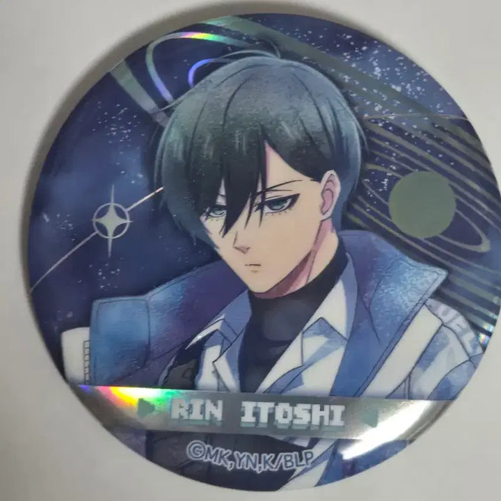 [BUNJANG] Blue Lock Cyberpunk Enamel Pin - Rin Itoshi / [새상품]블루록 사이버펑크 캔뱃지 이토시 린