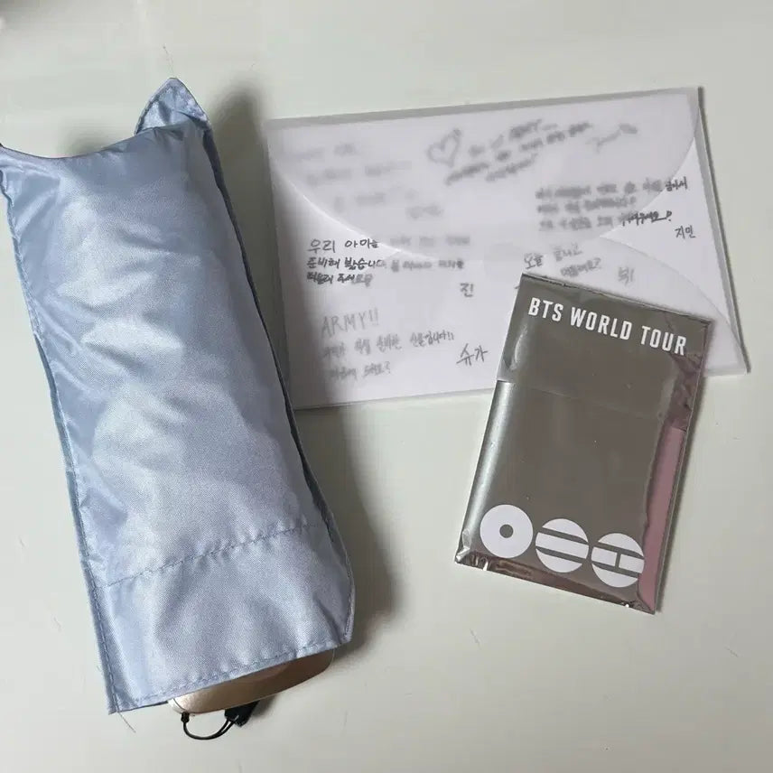 [BUNJANG] BTS Bangtan Arirang Concert Special Gift Umbrella Photocard Postcard Set / 방탄 아리랑 역조공 부산콘 콘서트 기프트 우양산 포카 bts 방탄소년단