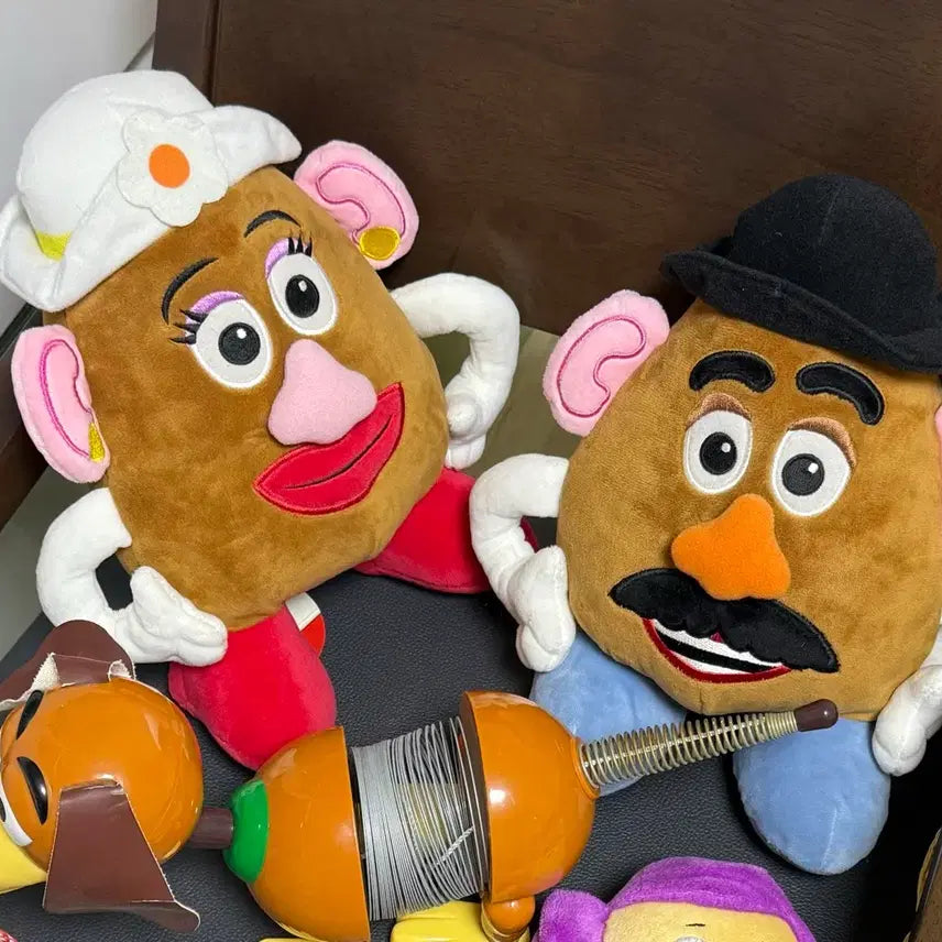 [BUNJANG] Disney Pixar Toy Story Mr. &amp; Mrs. Potato Head Doll Bundle / 토이스토리 미스터 포테이토 미스 포테이토 감자 인형 일괄