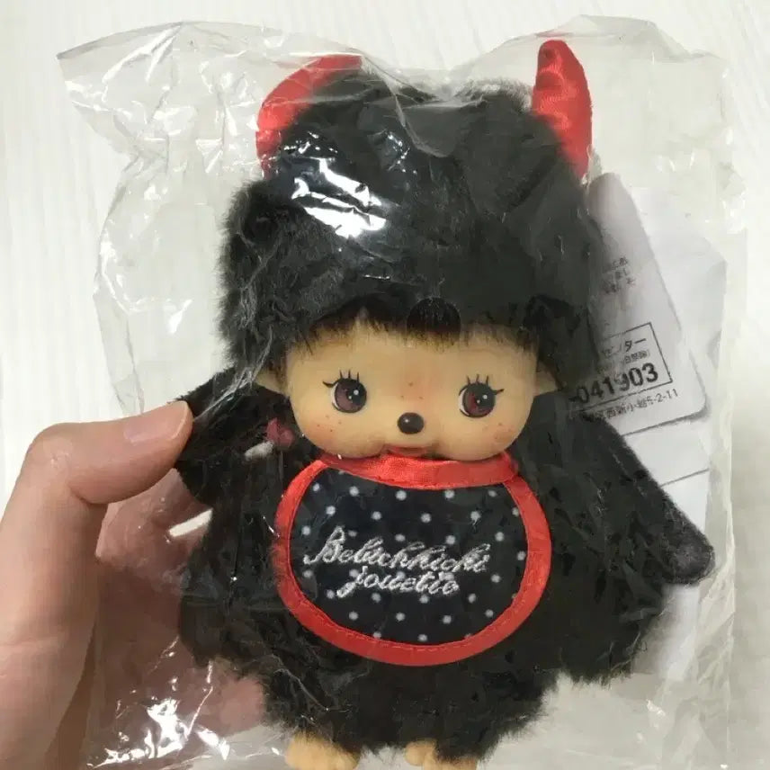 [BUNJANG] Juétti Devil Monchhichi Baby Chichi Plush Doll / 쥬에티 악마 데빌 쥬에띠 몬치치 베비치치 베베치치 몬치치