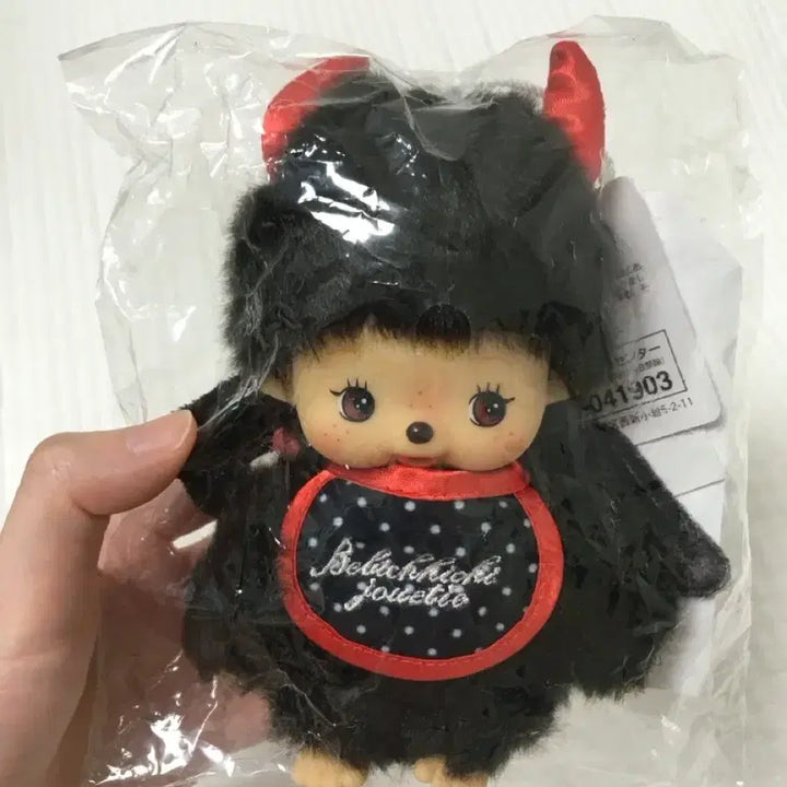 [BUNJANG] Juétti Devil Monchhichi Baby Chichi Plush Doll / 쥬에티 악마 데빌 쥬에띠 몬치치 베비치치 베베치치 몬치치
