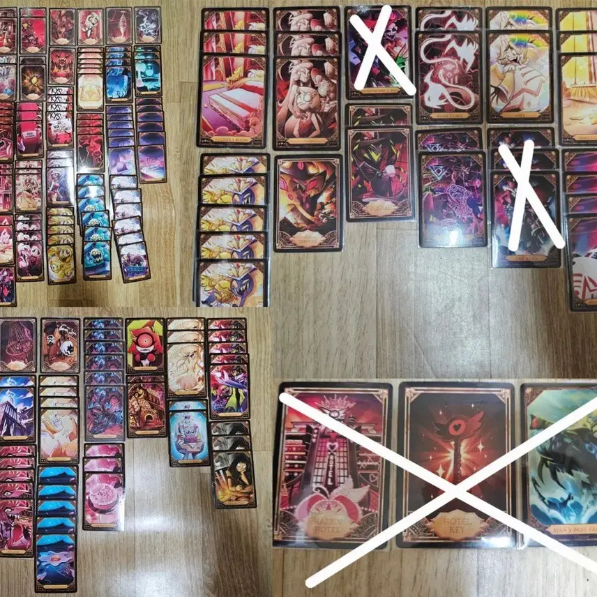 [BUNJANG] Has Been Hotel Non-Foil Trading Card Bundle Set / 해즈빈호텔 논포일 트레이딩 카드 일괄