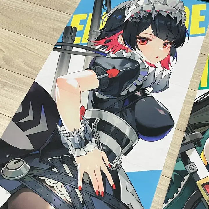[BUNJANG] Zenless Zone Zero Wall Scroll Miyabi Ellenjo Bundle Set / 젠레스 존 제로 벽걸이 족자봉 미야비 엘렌조 일괄