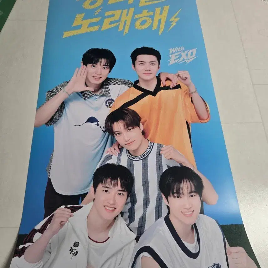 [BUNJANG] EXO Poster Long Banner / EXO 엑소 포스터 롱 배너
