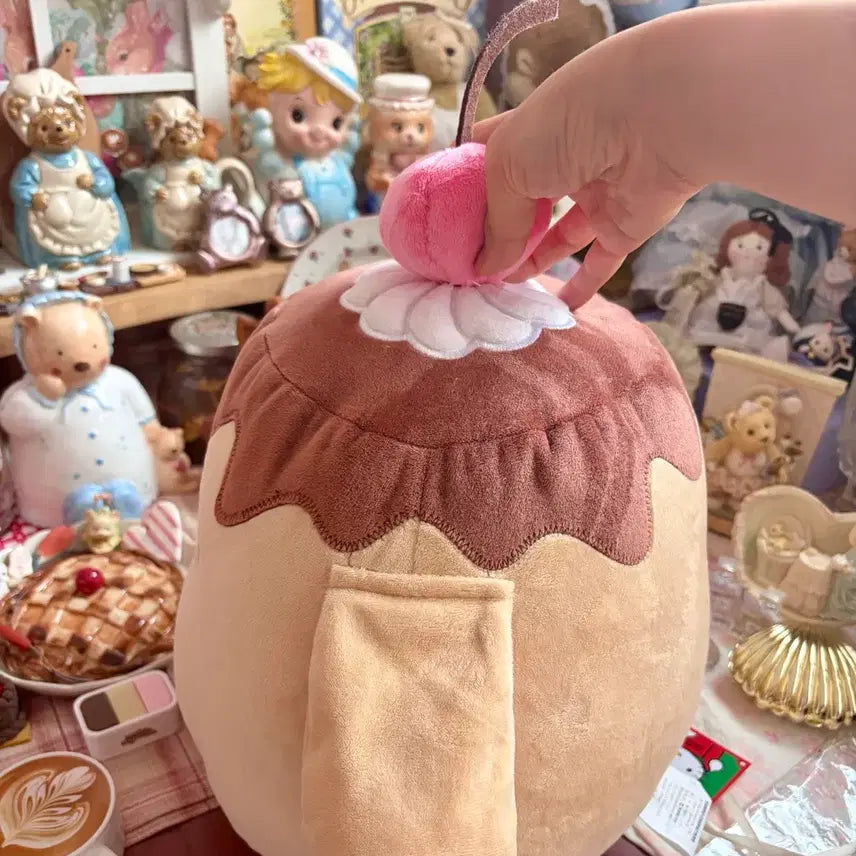 [BUNJANG] Sanrio Pompompurin Pudding Cushion Plush / (오늘까지 할인)산리오 폼폼푸린 푸딩 쿠션 인형