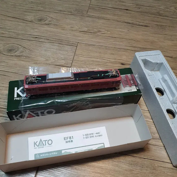 [BUNJANG] KATO HO Scale EF81 Model Train / KATO HO  철도 모형
