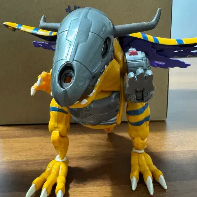 [BUNJANG] Vintage Black Wargreymon &amp; Junk Wargreymon Transformation Figure Series / 급처 희귀) 고전 블랙 워그레이몬, 정크 워그레이몬 변신피규어
