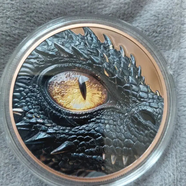 [BUNJANG] Dragon Eye Coin Bullion Copper 99.9% Purity / 용 눈 코인 .불리온 구리  순도 99.9 %