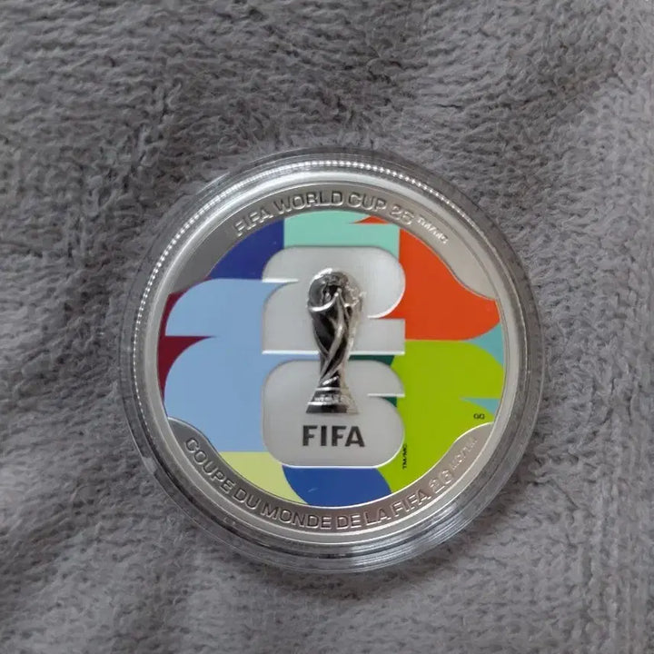 [BUNJANG] 2026 FIFA World Cup Commemorative Coin - 1 oz Silver / FIFA 월드컵 기념주화 2026년 색체 은화 1온스