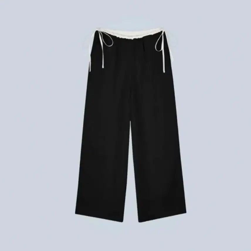 [BUNJANG] Rietta Mules Slack Pants Black / 리에뜨 뮬슬랙스 블랙
