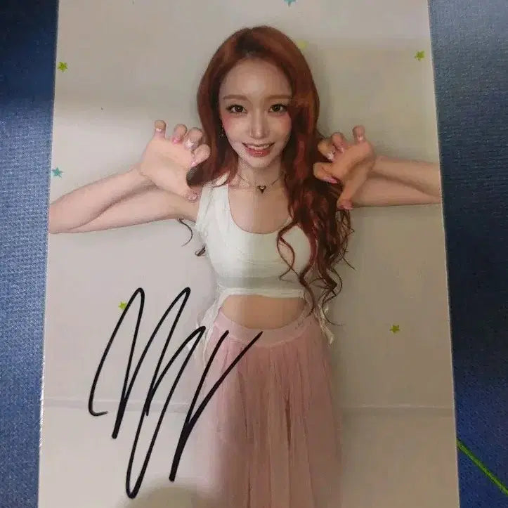 [BUNJANG] STAYC Sumin Signed Photocard / 스테이씨 수민 싸인 포토카드 // stayc 사인 공방 포카