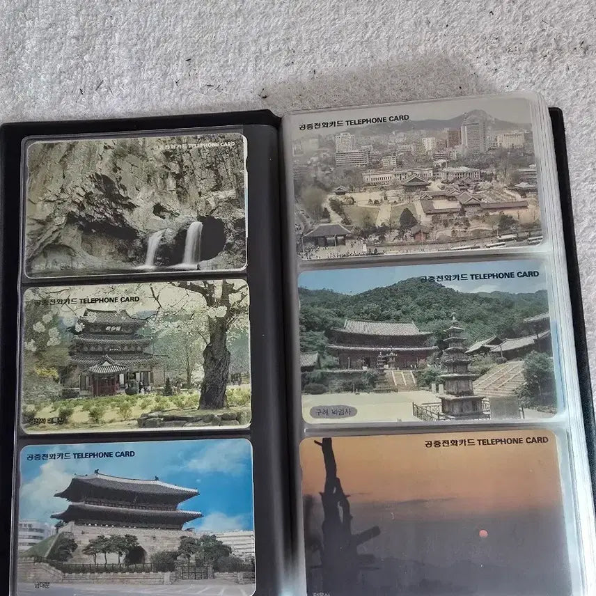 [BUNJANG] Vintage Public Phone Cards Bundle (96 Cards) / 빈티지 공중전화카드 96장일괄 소장 디피용