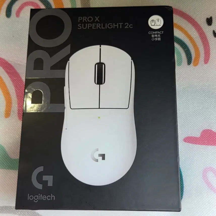 [BUNJANG] Logitech G PRO X SUPERLIGHT 2c Wireless Gaming Mouse White / [미개봉] 로지텍 G PRO X SUPERLIGHT 2c 무선 게이밍