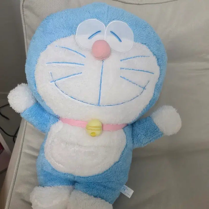 [BUNJANG] Doraemon Large Plush 55cm / 도라에몽 대형 55cm 인형 판매