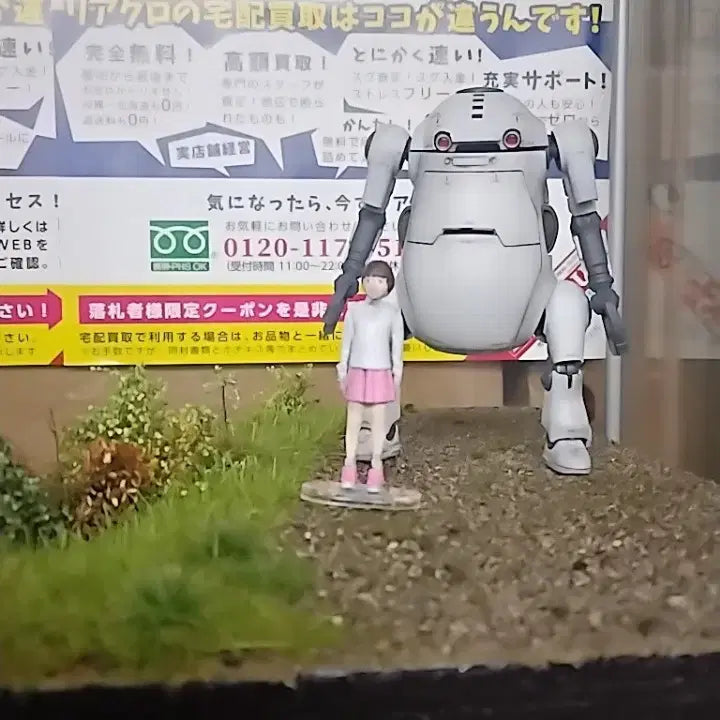 [BUNJANG] 1/35 Wiggo Painted Model Kit with Diorama Base / (프라모델 도색완성품)1/35웃고.(자작 디오라마 베이스)