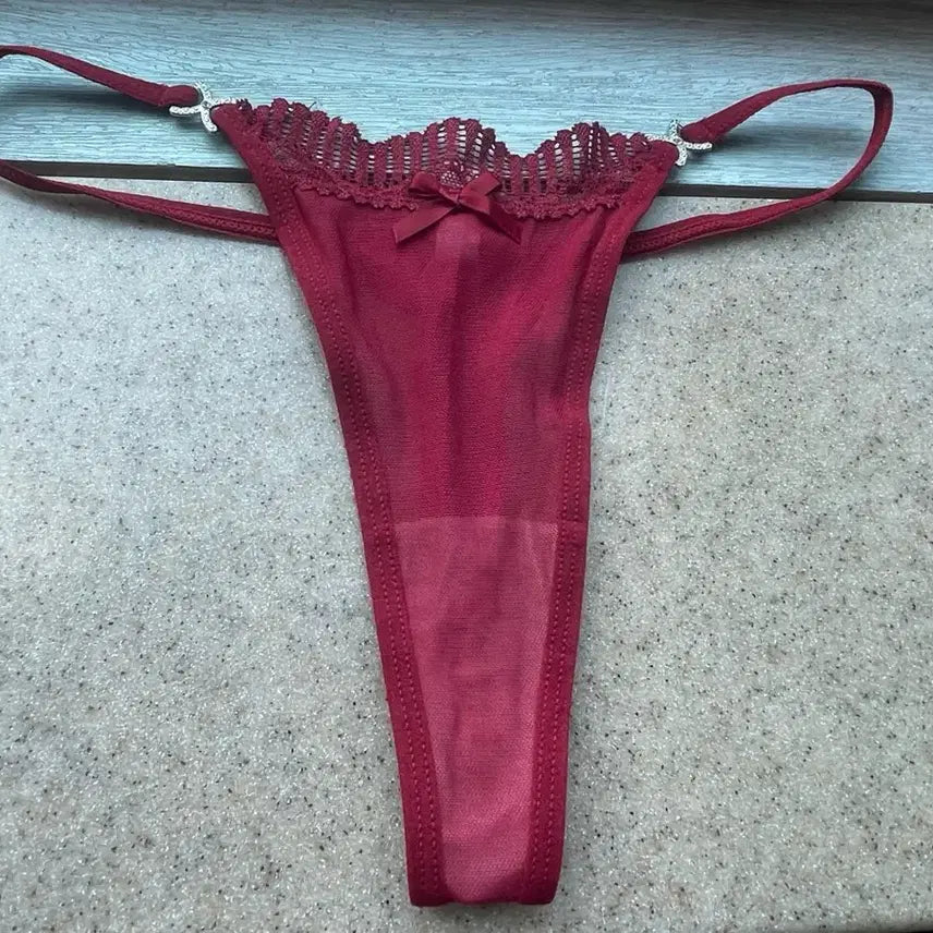 [SOLD OUT] (중고) 여성팬티 끈 레드미