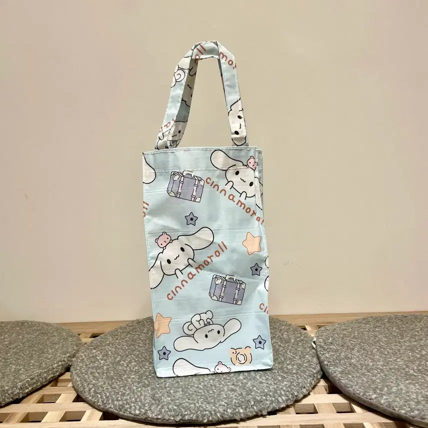 [BUNJANG] Cinnamoroll Tumbler Bag Mini Tote Bag / [새상품] 시나모롤 텀블러 백 우산 가방 미니 토트백