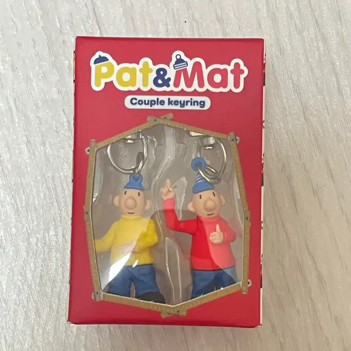 [BUNJANG] Pat &amp; Mat Couple Keyring (Sealed) / [미개봉] 패트와 매트 커플 키링