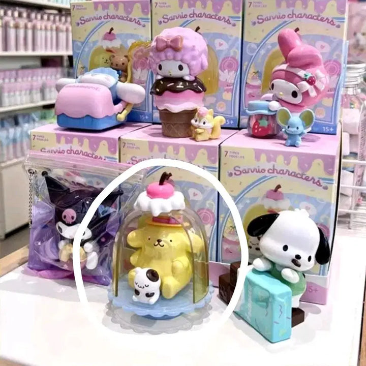[BUNJANG] Sanrio Pompompurin Colorful Food Figure / [미개봉] 산리오 랜덤 피규어 > 폼폼푸린 컬러풀 푸드 피규어