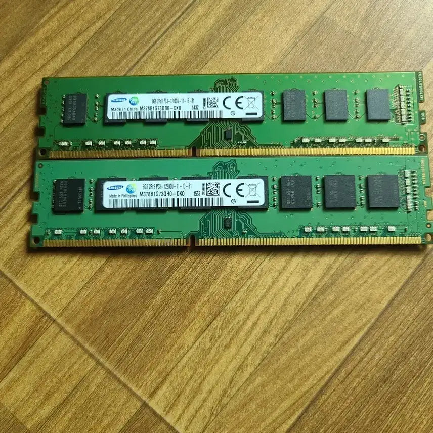 [BUNJANG] Samsung DDR3 8GB PC3-12800U Memory Modules (2x) / DDR3 8G 12800U