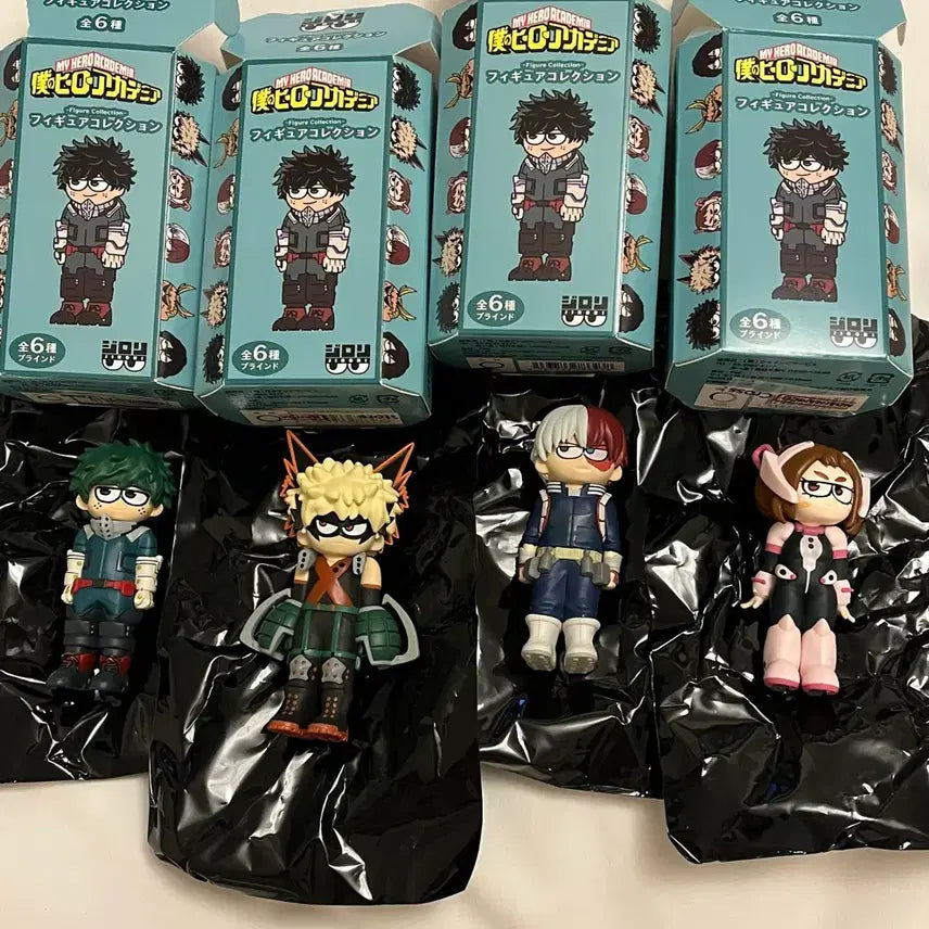 [BUNJANG] My Hero Academia Loft Jiro-ri Figures 4 Types Bundle Set / 히로아카 로프트 지로리 피규어 4종 일괄판매