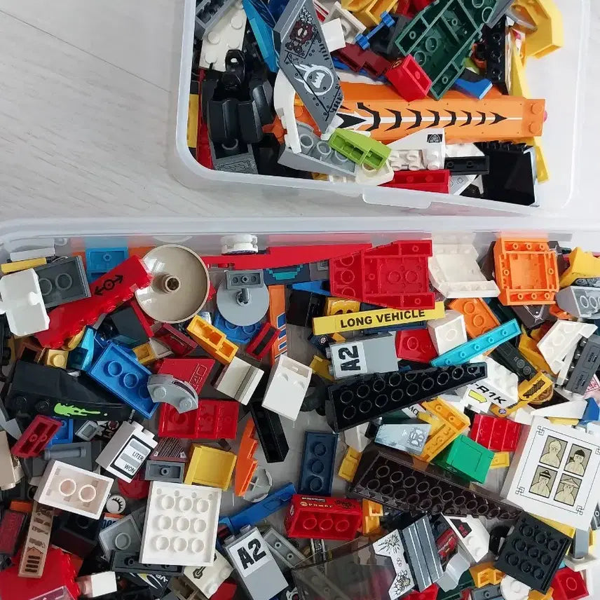 [BUNJANG] LEGO Bricks Mixed Set with Stickers / 레고 블록 믹스 상품 스티커 부착된 브릭