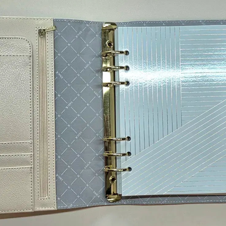 [BUNJANG] Kikki.K Natural Leather A5 6-Ring Diary &amp; Inserts / [단종/희귀] 키키케이 천연가죽 A5 6공 다이어리 및 속지