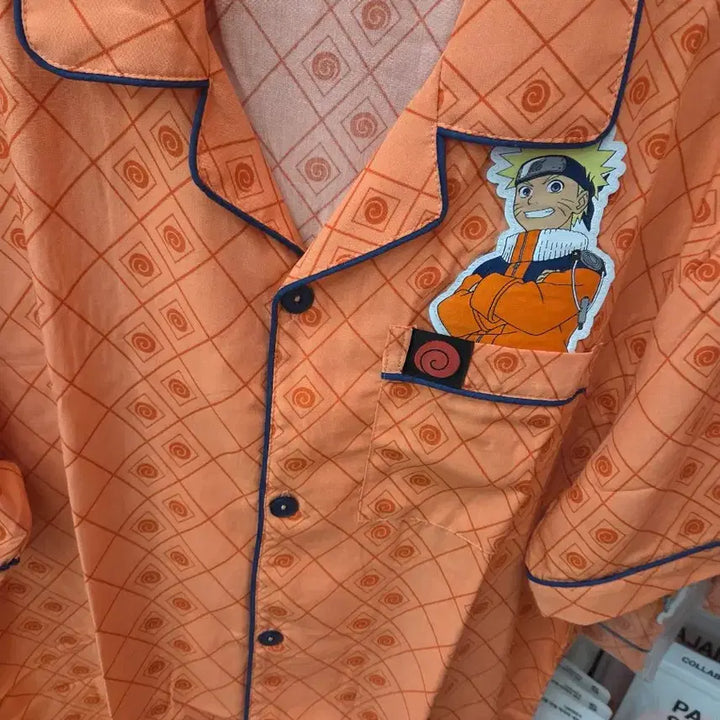 [BUNJANG] SPAEO Naruto Pajamas + 4 Special Benefit Set / 스파오 나루토 파자마 잠옷 + 특전 4종