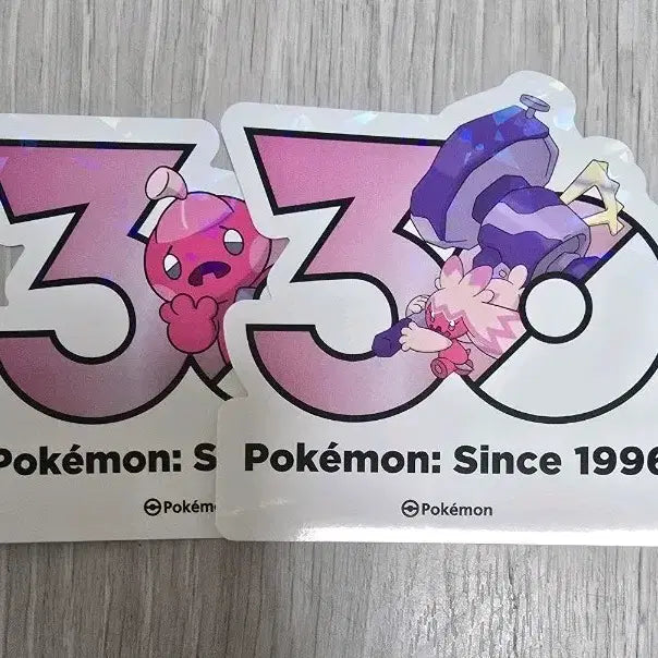[BUNJANG] Pokemon 30th Anniversary Sticker Bundle Set (Arichan, Dudurichan) / 일괄 개별 가능 포켓몬 30주년 스티커 어리짱 두드리짱
