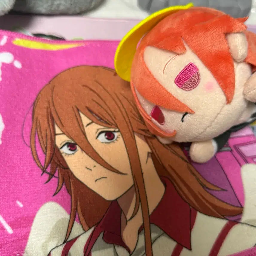 [BUNJANG] Chainsaw Man Angel Devil Limited Towel Plush / 체인소맨 천사의악마 한정 타올 누이 인형 일괄 양도