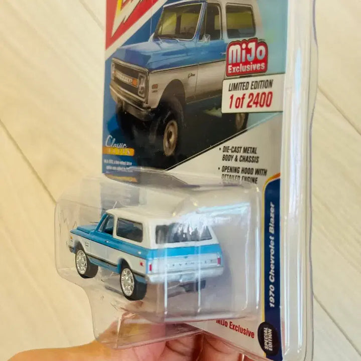 [BUNJANG] Johnny Lightning 1970 Chevrolet Blazer Custom Blue / 조니 라이트닝 1970 쉐보레 블레이저 커스텀 블루