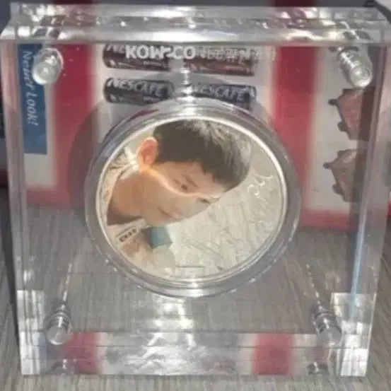 [BUNJANG] Descendants of the Sun Song Joong Ki 1 oz 99.9% Silver Medal / 태양의후예 송중기 1온스 0.999% 은메달