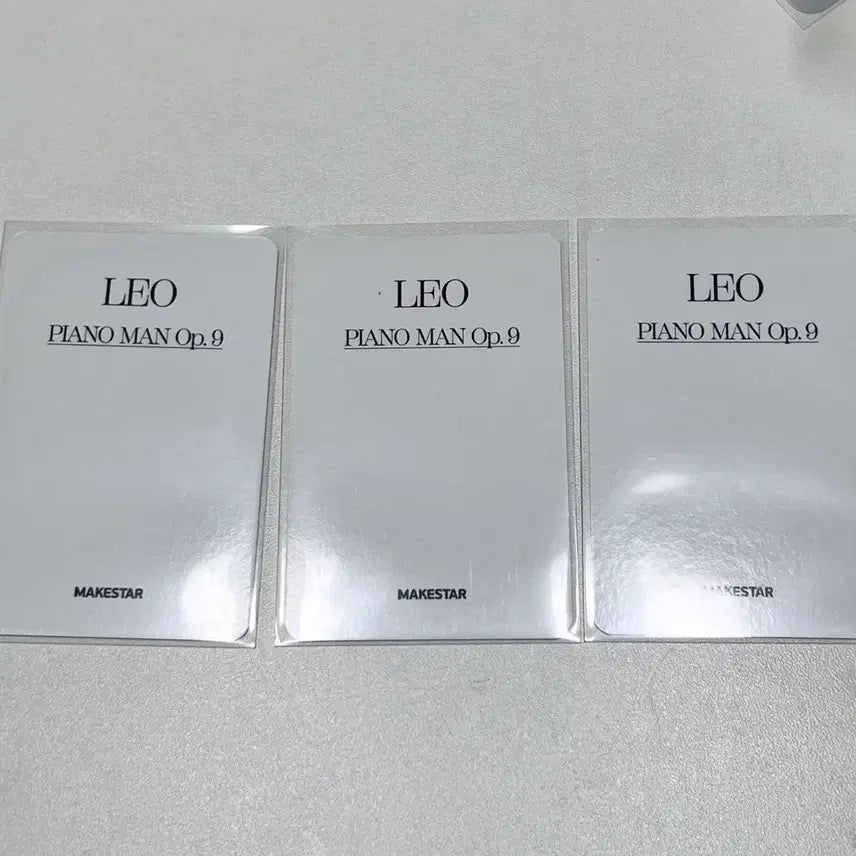 [BUNJANG] VIXX Leo Jeong Taekwoon Pianoman Makestar POB Photocard / 빅스 레오 정택운 피아노맨 메이크스타 멬스 미공포 포카