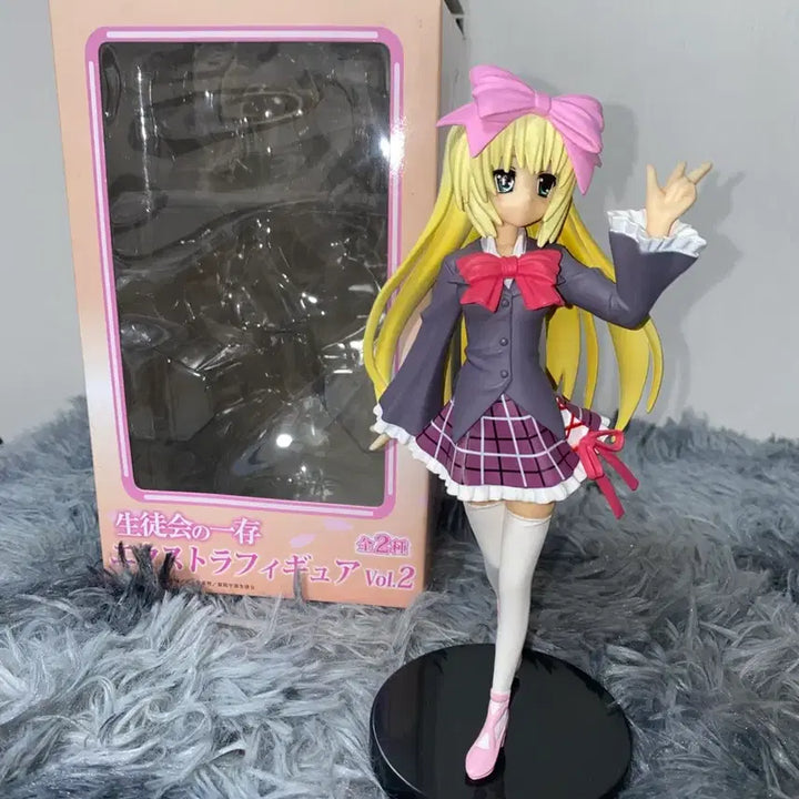 [BUNJANG] Shina Mafuyu Figure, The Student Council President, Retro Bishoujo / 학생회의 일존 시이나 마후유 피규어 고전 미소녀