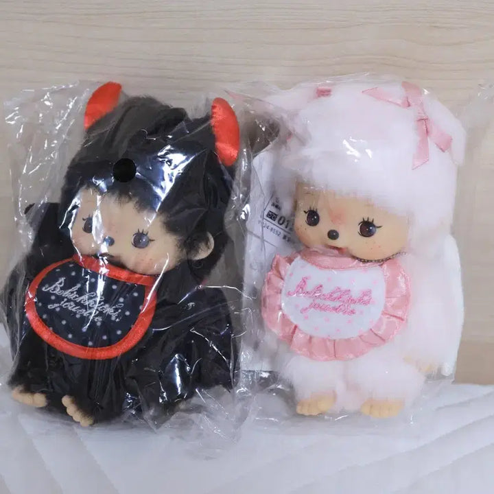 [BUNJANG] Jouetie Angel Devil Babycici Monchhichi Bundle Set / jouetie 쥬에티 쥬에띠 엔젤 데빌 천사 악마 베비치치 몬치치