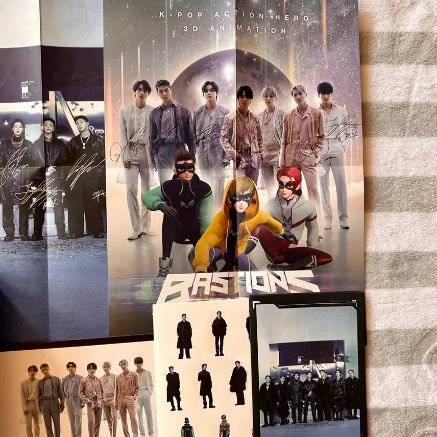 [BUNJANG] BTS BAESTIONS 3D Animation DVD Set with Photocard / BTS BAESTIONS 3D 애니메이션 DVD 포토카드 포함