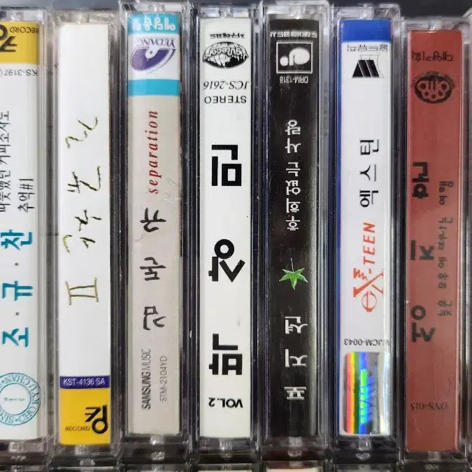 [SOLD OUT] 가요 카세트테이프 60개