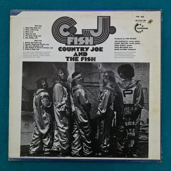 [BUNJANG] Country Joe &amp; The Fish Early Pressing LP / "컨트리 조 앤 더 피쉬" - 초반 LP