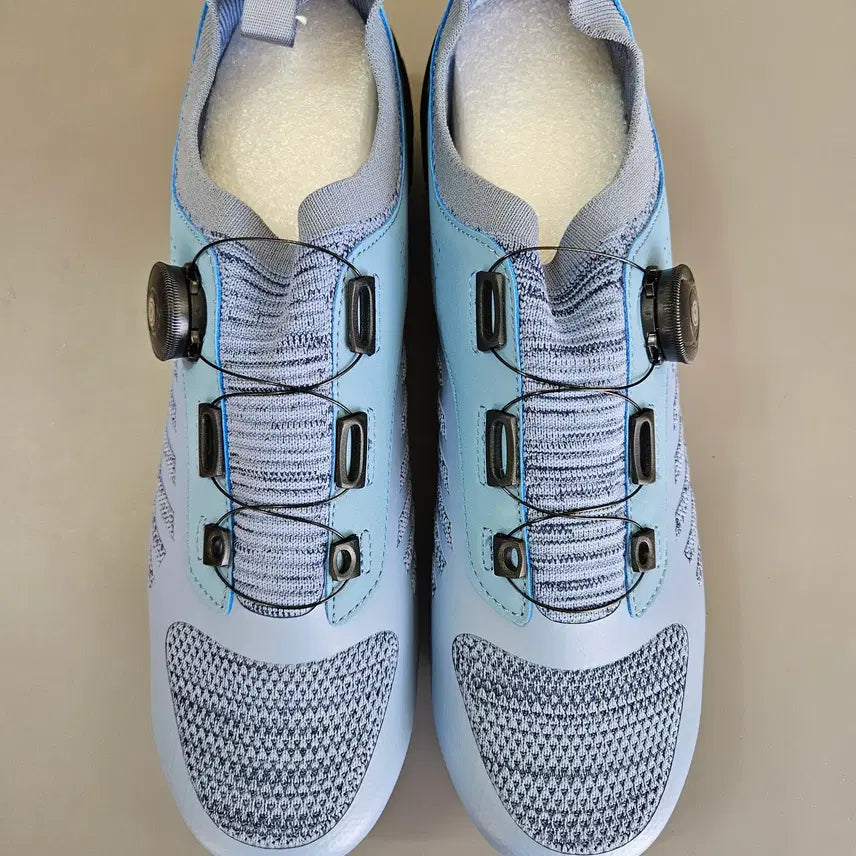 [BUNJANG] Light Blue MTB Cleat Shoes - Size 43 / 라이트 블루 MTB클릿 슈즈