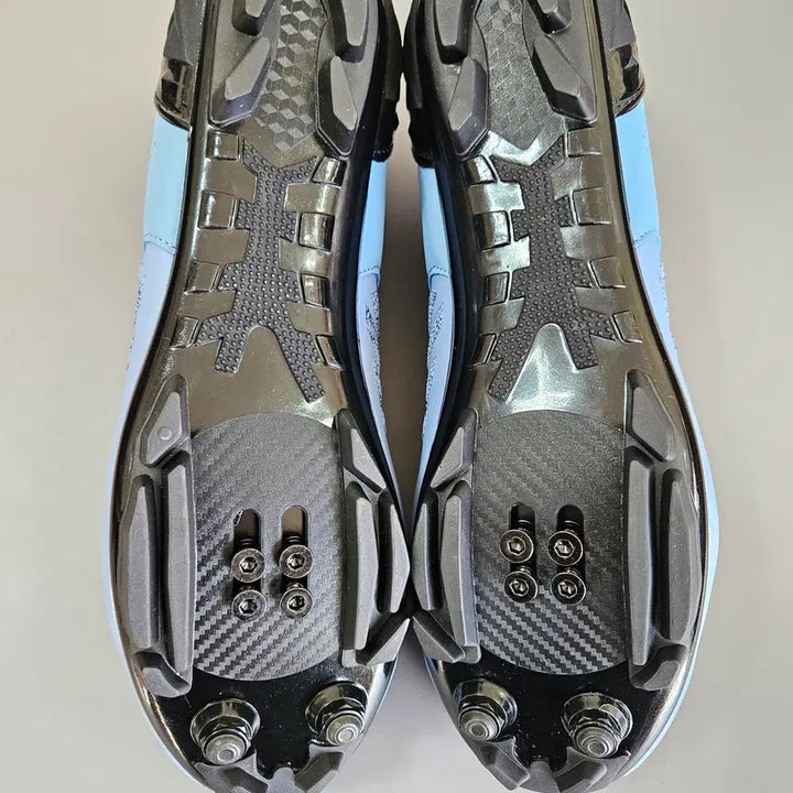 [BUNJANG] Light Blue MTB Cleat Shoes - Size 43 / 라이트 블루 MTB클릿 슈즈