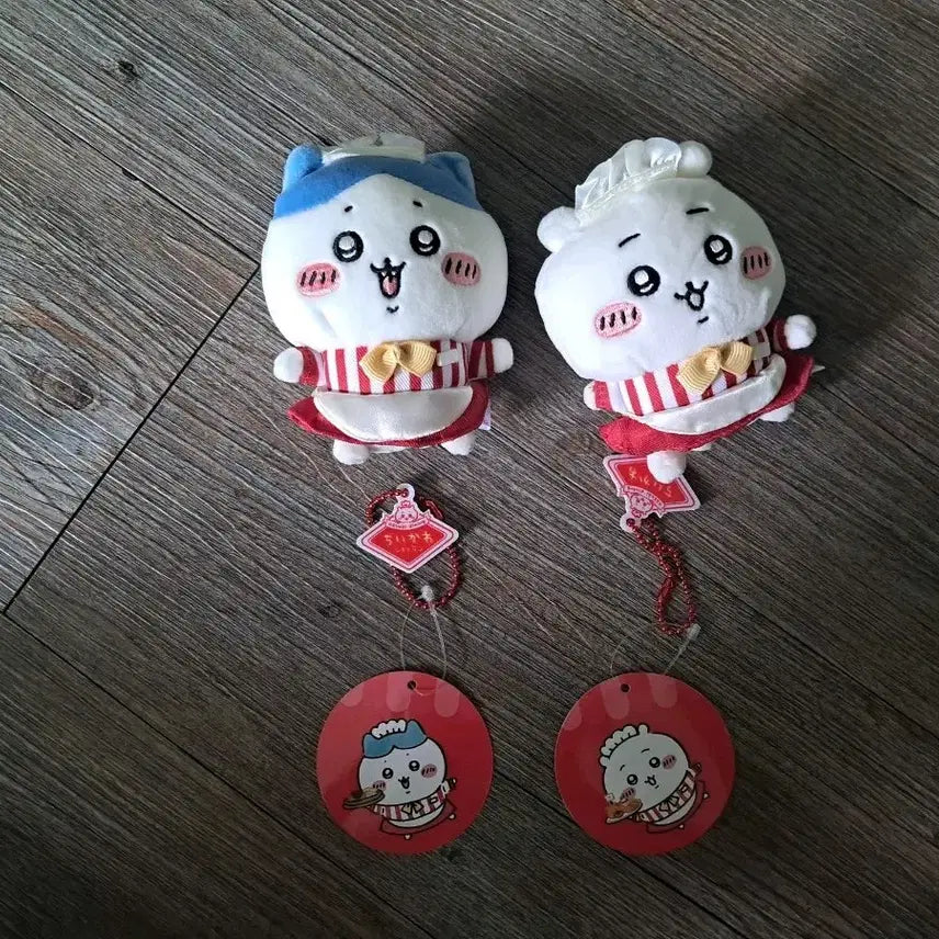 [BUNJANG] Chiikawa Hachiware Restaurant Mascot Bundle Set / 치이카와 하치와레 레스토랑 마스코트 일괄