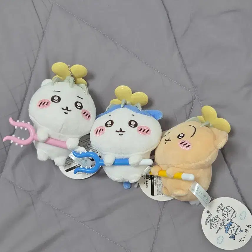 [BUNJANG] Chiikawa Propeller Failed Raid Plush Doll Mascot Bundle Set / 치이카와 프로펠러 토벌 실패 인형 누이 마스코트 일괄